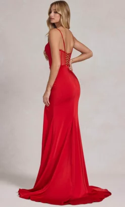 Nox Anabel P1168 - Corset Bodice Mermaid Prom Gown -Hot Sale WEDDING Store nox anabel p1168 corset bodice mermaid prom gown prom dresses 32146208358483