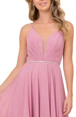 Nox Anabel - R416 Lace-up Open Back Beaded Waist A-Line Prom Dress 11 Nox Anabel - R416 Lace-up Open Back Beaded Waist A-Line Prom Dress -Hot Sale WEDDING Store nox anabel r416 lace up open back beaded waist a line prom dress prom dresses 28861974511699