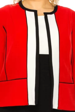 Phase Seven CPS002J - Two Toned Sleeveless With Quarter Sleeved Jacket -Hot Sale WEDDING Store phase seven cps002j two toned sleeveless with quarter sleeved jacket special occasion dress 29971660603475