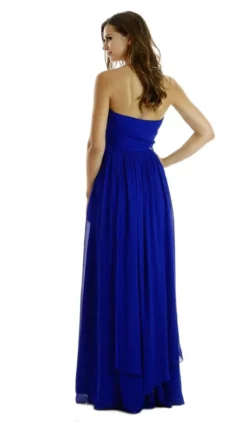 Poly USA - 7156 Convertible Strapless Chiffon A-ine Dress -Hot Sale WEDDING Store poly usa 7156 convertible strapless chiffon a ine dress special occasion dress 6096863395897