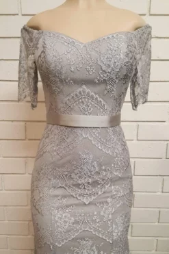 Poly USA - 8030 Half Sleeve Off Shoulder Lace Trumpet Dress 13 Poly USA - 8030 Half Sleeve Off Shoulder Lace Trumpet Dress -Hot Sale WEDDING Store poly usa 8030 half sleeve off shoulder lace trumpet dress mother of the bride dresses xs silver 12496237985875