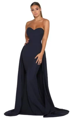 Portia And Scarlett - Endora Strapless Sweetheart Neck Overskirt Gown 16 Portia And Scarlett - Endora Strapless Sweetheart Neck Overskirt Gown -Hot Sale WEDDING Store portia and scarlett endora strapless sweetheart neck overskirt gown prom dresses 0 navy 14964249264211