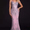 Portia And Scarlett - PS21038 Spaghetti Strap Sequined Mermaid Gown