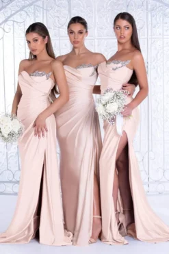 Portia And Scarlett - PS21218 Sweetheart Neck Drape Fitted Gown 18 Portia And Scarlett - PS21218 Sweetheart Neck Drape Fitted Gown -Hot Sale WEDDING Store portia and scarlett ps21218 sweetheart neck drape fitted gown bridesmaid dresses 0 champagne 15897076465747
