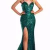Portia And Scarlett - PS21255 Sweetheart Sequined Sheath Dress