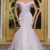 Portia And Scarlett - Ps22079 Embellished Off Shoulder Mermaid Gown