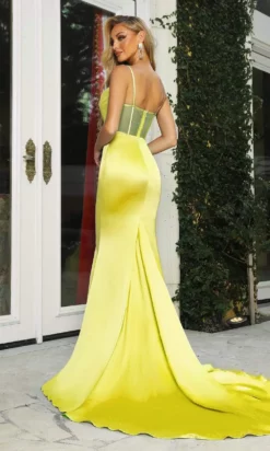 Portia And Scarlett - Ps22325 Cowl Style Illusion Cutout Gown -Hot Sale WEDDING Store portia and scarlett ps22325 cowl style illusion cutout gown special occasion dress 29220309860435