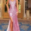 Portia And Scarlett - PS22432C Sequin And Beaded Long Dress