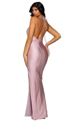 Portia And Scarlett - PS6395 Plunging Neck String Back Evening Dress -Hot Sale WEDDING Store portia and scarlett ps6395 plunging neck string back evening dress prom dresses 28127009439827