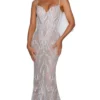 Portia And Scarlett - PSB6809 Glittered Sweetheart Trumpet Dress