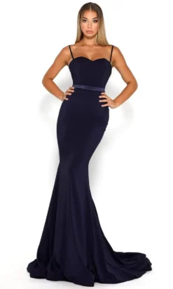 Portia And Scarlett - Sophia Gown Sweetheart Bodice Mermaid Gown -Hot Sale WEDDING Store portia and scarlett sophia gown sweetheart bodice mermaid gown bridesmaid dresses 8 navy 14775382474835