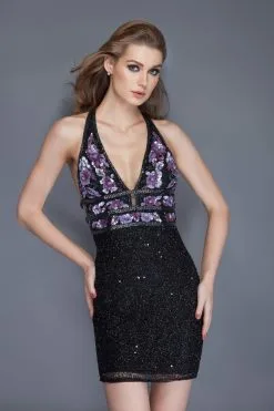 Primavera Couture - 3142 Bedazzled Deep V-neck Fitted Dress 8 Primavera Couture - 3142 Bedazzled Deep V-neck Fitted Dress -Hot Sale WEDDING Store primavera couture 3142 bedazzled deep v neck fitted dress special occasion dress 5485690552377