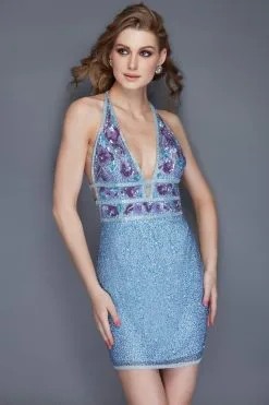 Primavera Couture - 3142 Bedazzled Deep V-neck Fitted Dress 11 Primavera Couture - 3142 Bedazzled Deep V-neck Fitted Dress -Hot Sale WEDDING Store primavera couture 3142 bedazzled deep v neck fitted dress special occasion dress 5485690650681