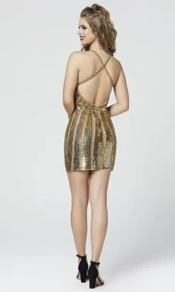 Primavera Couture - 3314 Sequin And Beaded Stripe Sexy Cocktail Dress 16 Primavera Couture - 3314 Sequin And Beaded Stripe Sexy Cocktail Dress -Hot Sale WEDDING Store primavera couture 3314 sequin and beaded stripe sexy cocktail dress special occasion dress 28133548195923