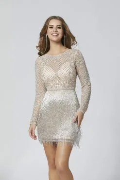 Primavera Couture - 3325 Bejeweled Long Sleeve Sheath Dress 8 Primavera Couture - 3325 Bejeweled Long Sleeve Sheath Dress -Hot Sale WEDDING Store primavera couture 3325 bejeweled long sleeve sheath dress special occasion dress 11770859683923 scaled