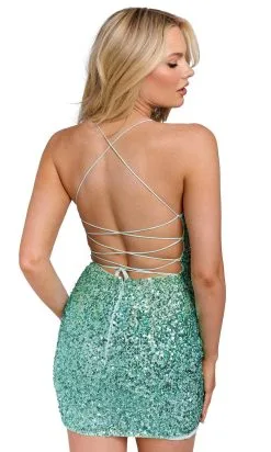 Primavera Couture 3833 - Lace-Up Back Cocktail Dress 21 Primavera Couture 3833 - Lace-Up Back Cocktail Dress -Hot Sale WEDDING Store primavera couture 3833 lace up back cocktail dress special occasion dress 30837118402643