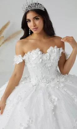 Quinceanera Collection 26024 - Floral Appliqued Quinceanera -Hot Sale WEDDING Store quinceanera collection 26024 floral appliqued quinceanera special occasion dress 30824040923219