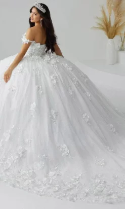 Quinceanera Collection 26024 - Floral Appliqued Quinceanera -Hot Sale WEDDING Store quinceanera collection 26024 floral appliqued quinceanera special occasion dress 30824040988755