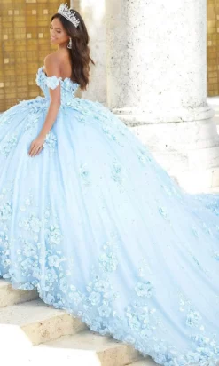 Quinceanera Collection 26024 - Floral Appliqued Quinceanera -Hot Sale WEDDING Store quinceanera collection 26024 floral appliqued quinceanera special occasion dress 30824041054291