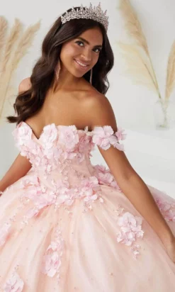 Quinceanera Collection 26024 - Floral Appliqued Quinceanera -Hot Sale WEDDING Store quinceanera collection 26024 floral appliqued quinceanera special occasion dress 30824041087059