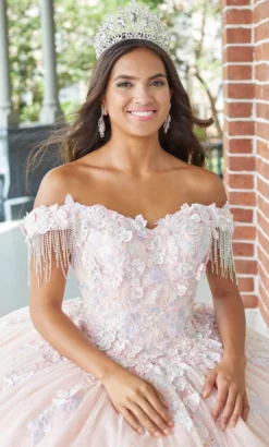 Quinceanera Collection 26051 - Fringe Off Shoulder Glittered Ballgown 5 Quinceanera Collection 26051 - Fringe Off Shoulder Glittered Ballgown -Hot Sale WEDDING Store quinceanera collection 26051 fringe off shoulder glittered ballgown ball gowns 32334477819987