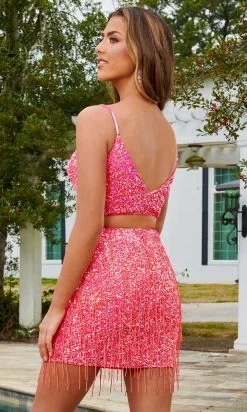 Rachel Allan 40199 - Two-Piece Sequin Cocktail Dress -Hot Sale WEDDING Store rachel allan 40199 two piece sequin cocktail dress special occasion dress 30763477499987