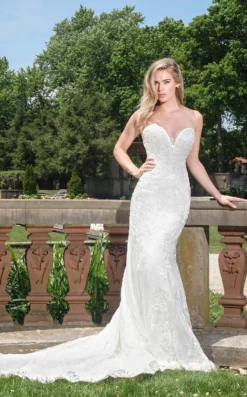 Rachel Allan Bridal - M610 Strapless Sweetheart Mermaid Gown