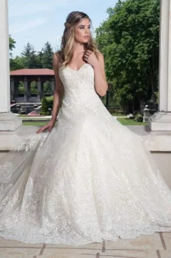 Rachel Allan Bridal - M633 Strapless Jewel Appliqued Bridal Ballgown -Hot Sale WEDDING Store rachel allan bridal m633 strapless jewel appliqued bridal ballgown wedding dresses 5486818426937