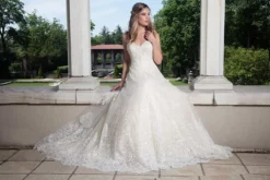 Rachel Allan Bridal - M633 Strapless Jewel Appliqued Bridal Ballgown -Hot Sale WEDDING Store rachel allan bridal m633 strapless jewel appliqued bridal ballgown wedding dresses 5486818492473