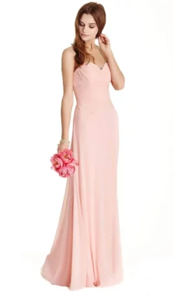 Aspeed Design - Ruched Sweetheart Evening Sheath Dress -Hot Sale WEDDING Store ruched sweetheart evening sheath dress dress xxs pink 29063494500435