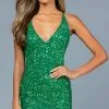 SCALA - 60060 Sequined Short Dress