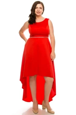 Shelby Nites - N281 Sleeveless Scoop Neck High Low Dress 22 Shelby Nites - N281 Sleeveless Scoop Neck High Low Dress -Hot Sale WEDDING Store shelby nites n281 sleeveless scoop neck high low dress homecoming dresses 13972928168019