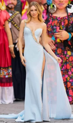 Sherri Hill 55315 - Jeweled Plunge Prom Dress -Hot Sale WEDDING Store sherri hill 55315 jeweled plunge prom dress special occasion dress 31594207281235