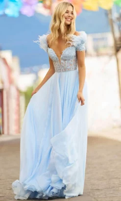 Sherri Hill 55546 - A-line Gown 6 Sherri Hill 55546 - A-line Gown -Hot Sale WEDDING Store sherri hill 55546 a line gown bridesmaid dresses 32067460431955