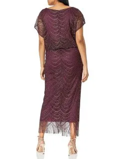 SLNY - 195173 Flutter Sleeve Fringed Crochet Dress 23 SLNY - 195173 Flutter Sleeve Fringed Crochet Dress -Hot Sale WEDDING Store slny 195173 flutter sleeve fringed crochet dress wedding guest 31400960622675