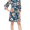SLNY 9160198 - Floral Jewel Sheath Dress