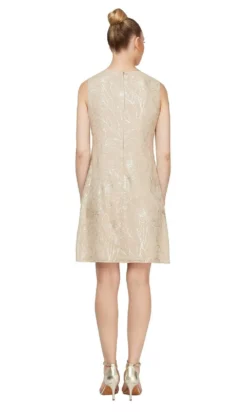 SLNY - 9179143 Glittered Dress With Mesh Cardigan -Hot Sale WEDDING Store slny 9179143 glittered dress with mesh cardigan cocktail dresses 28680343158867