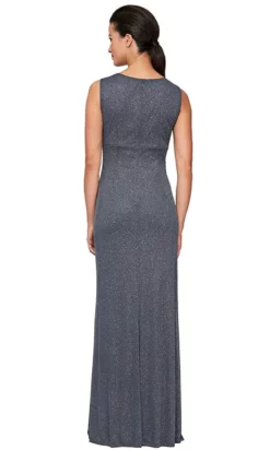 SLNY 9433148 - Brooch Ornate Glitter Evening Dress -Hot Sale WEDDING Store slny 9433148 brooch ornate glitter evening dress evening dresses 31537214193747