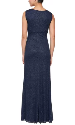 SLNY 9433148 - Brooch Ornate Glitter Evening Dress -Hot Sale WEDDING Store slny 9433148 brooch ornate glitter evening dress evening dresses 31537214259283