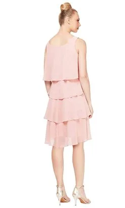 SLNY SL112296 - Beaded Scoop Tiered Cocktail Dress -Hot Sale WEDDING Store slny sl112296 beaded scoop tiered cocktail dress cocktail dresses 31956247216211