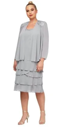 SLNY - Two Piece Scoop Formal Dress 622372