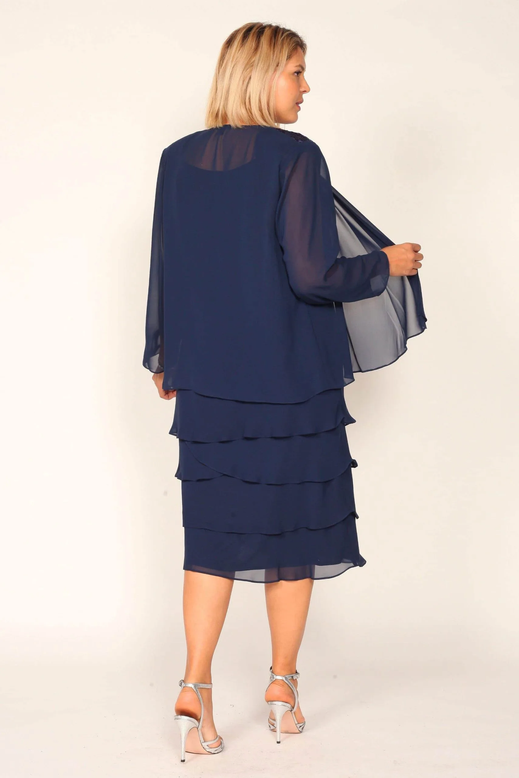 SLNY - Two Piece Scoop Formal Dress 622372 15 SLNY - Two Piece Scoop Formal Dress 622372 - Image 15