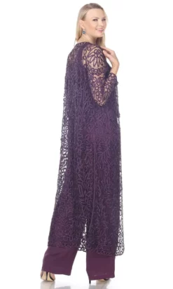 Soulmates C12605 - Beaded Handmade Crochet Duster Dress Set -Hot Sale WEDDING Store soulmates c12605 beaded handmade crochet duster dress set mother of the bride dresses 31401489694803