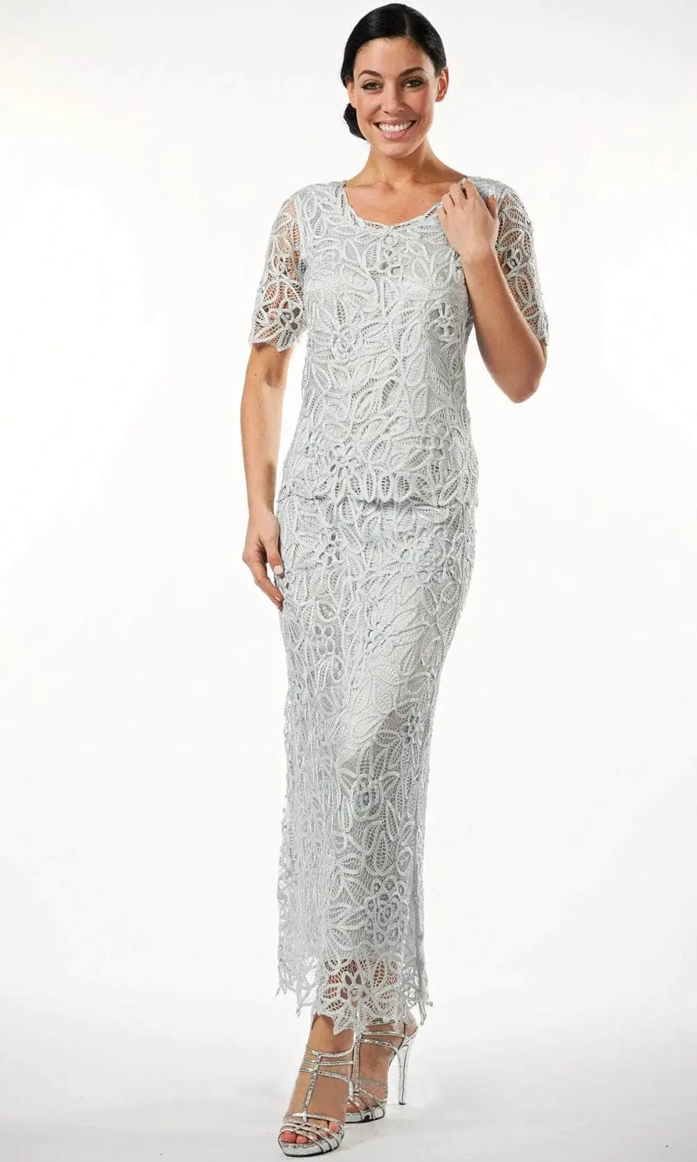 Soulmates C8080 - Short Sleeve Top With Skirt 1 Soulmates C8080 - Short Sleeve Top With Skirt