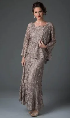 Soulmates D1104 - Rose Lace Three Pieces Skirt Set -Hot Sale WEDDING Store soulmates d1104 rose lace three pieces skirt set evening dresses cocoa s 31407375876179