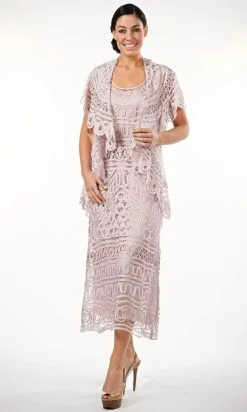 Soulmates D8787 - Stylish Cape Jacket With Dress -Hot Sale WEDDING Store soulmates d8787 stylish cape jacket with dress clothing set 31407597060179