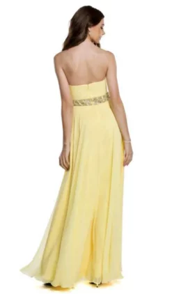 Aspeed Design - Strapless Ruched Evening A-Line Dress -Hot Sale WEDDING Store strapless ruched evening a line dress dress 5654652354617