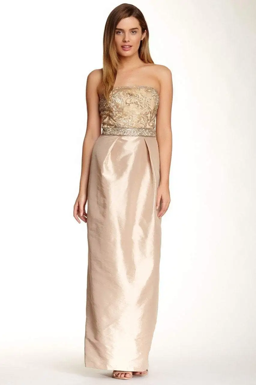 Sue Wong - Embellished Taffeta Gown N3445 1 Sue Wong - Embellished Taffeta Gown N3445