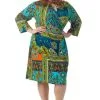 Sydney's Closet - CE1514 Plus Size Dress In Print/Multi