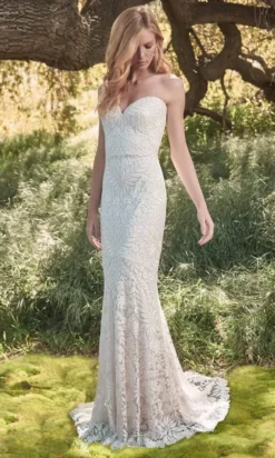 Tadashi Shoji - BNQ20124LBR Esdel Strapless Sweetheart Gown - 1 Pc Ivory/Petal In Size 14 Available -Hot Sale WEDDING Store tadashi shoji bnq20124lbr esdel strapless sweetheart gown 1 pc ivory petal in size 14 available ccsale 14 ivory petal 28324780900435